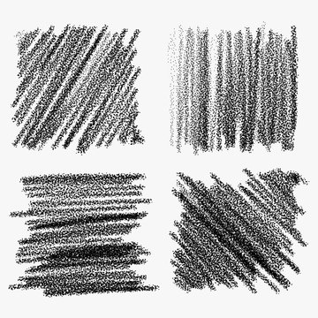  random pencil hatching