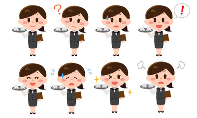 ウェイトレスセット