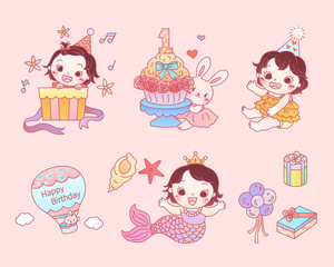 Cute little girl set