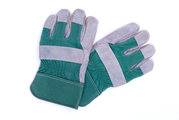 Working gloves isolated