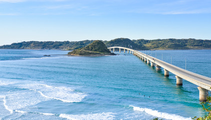 Tsunoshima Bridge, Shimonoseki, Japan
