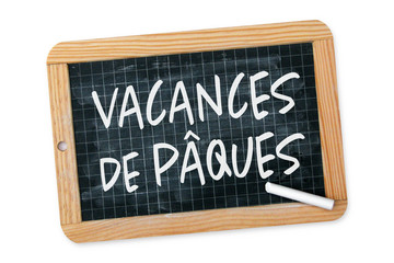 Fototapeta premium Ardoise vacances de Pâques