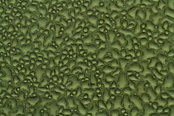 Water drops on metal texture