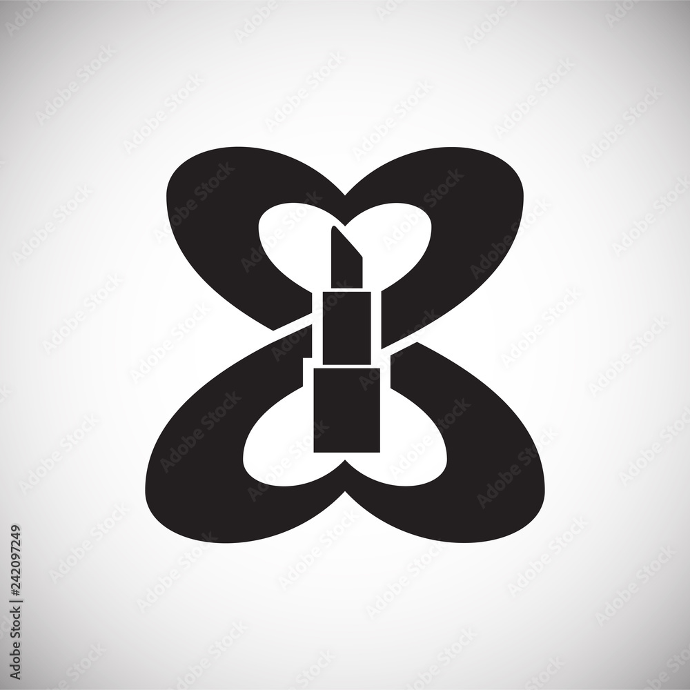 Poster woman day icon on white background for graphic and web design, modern simple vector sign. internet c