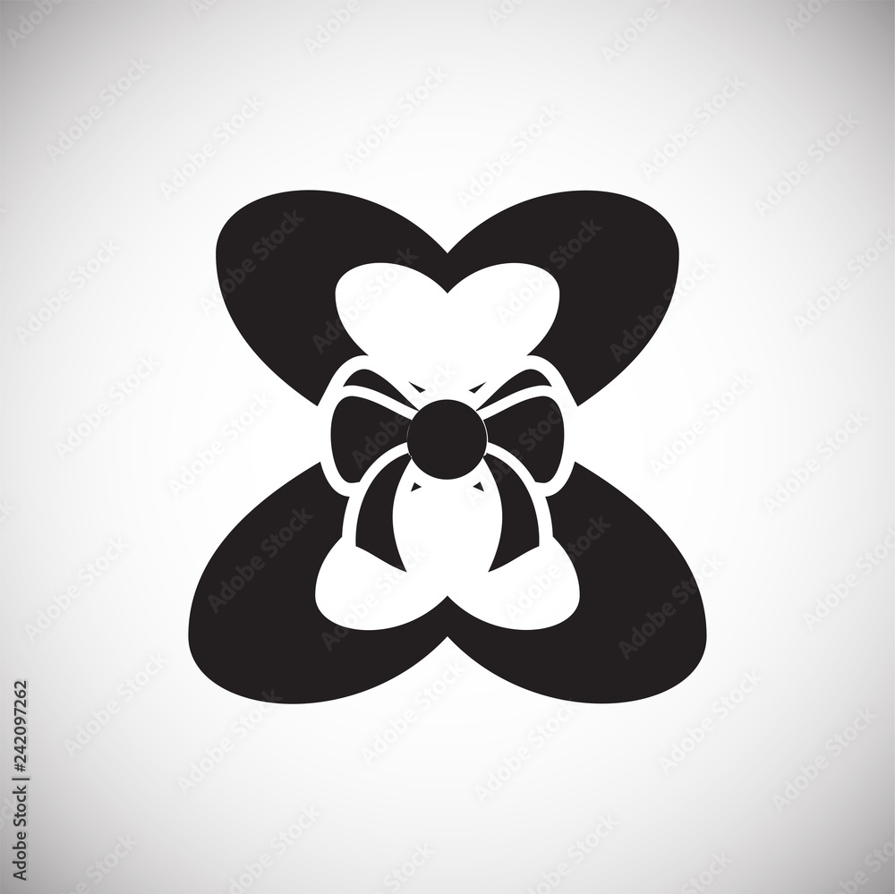 Poster woman day icon on white background for graphic and web design, modern simple vector sign. internet c