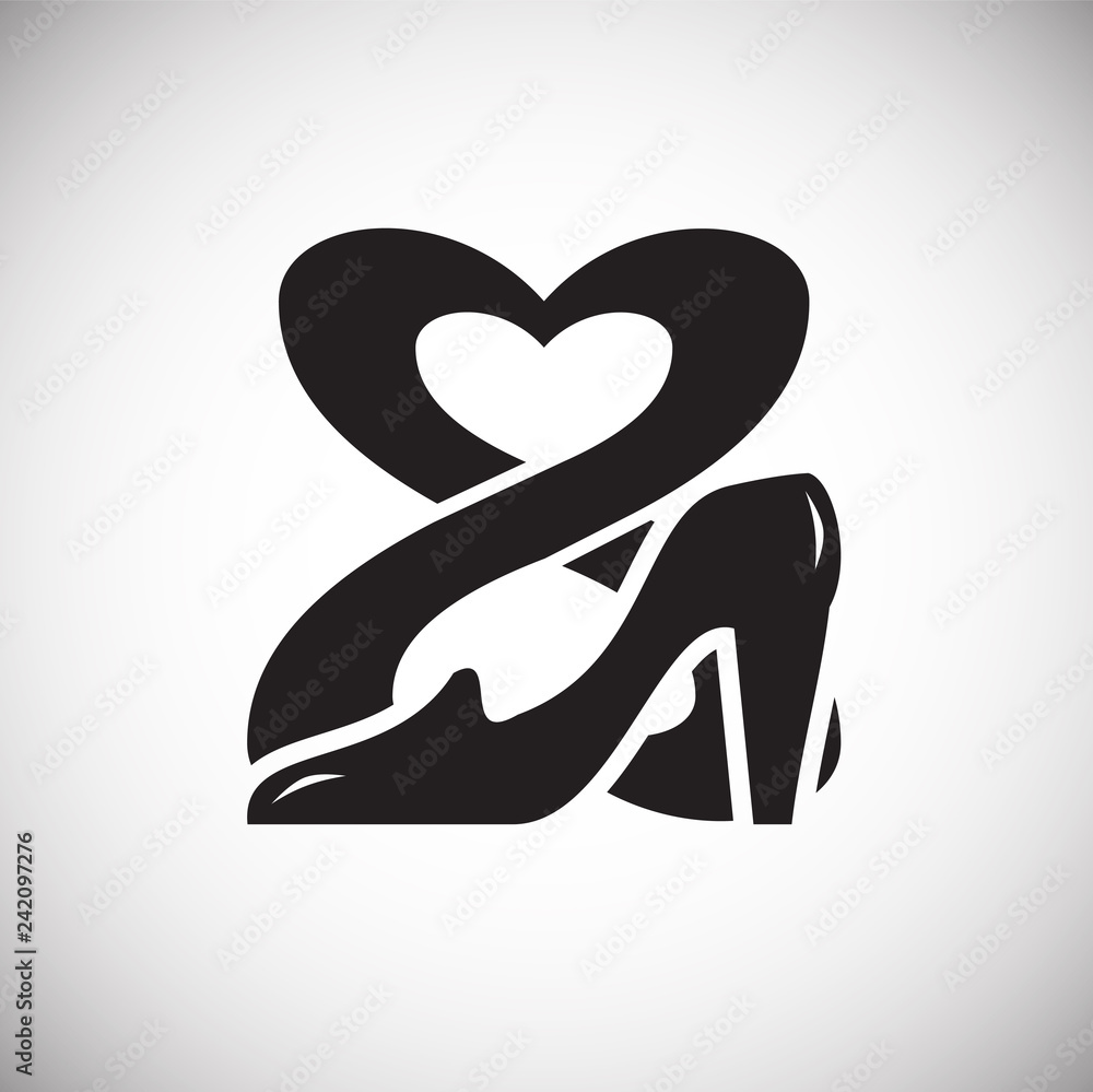 Poster woman day icon on white background for graphic and web design, modern simple vector sign. internet c