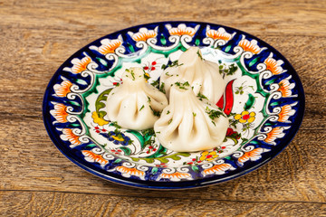 Georgian traditional Khinkali