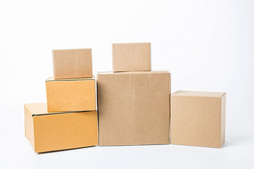 Blank express carton / online shopping