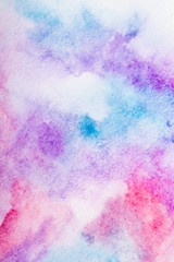  colorful watercolor background. hand painted by brush