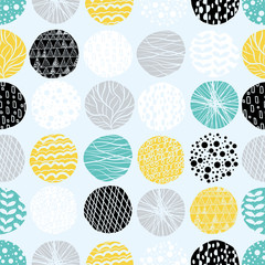 Handwriting background. Seamless pattern. Vector. 手書きのパターン