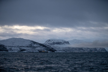 Fototapeta na wymiar Trømso, Nord Norwegen | Polar- Kreuzfahrten