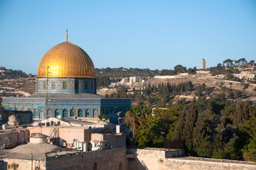 Fototapeta na wymiar Dome of the Rock, Jerusalem old city