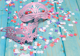 Maschere di carnevale, texture
