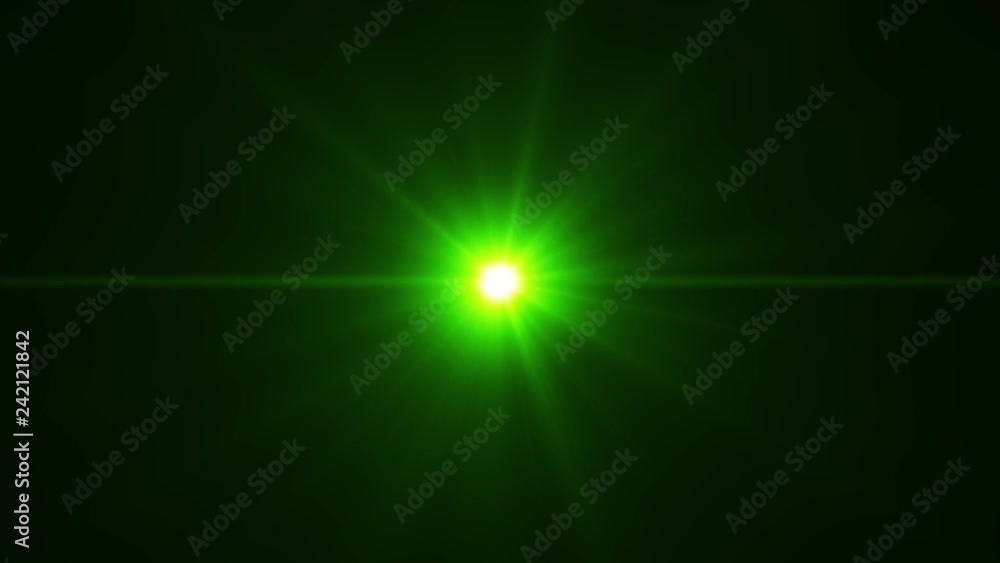 Poster 4k starburst light background loop/ animation of beautiful loop of sunshine light lens flare burstin