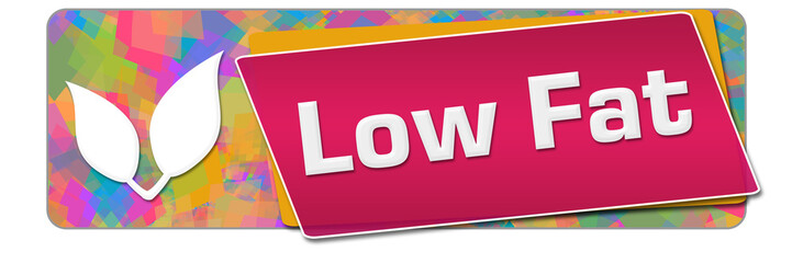 Low Fat Colorful Texture Pink Rounded Squares 