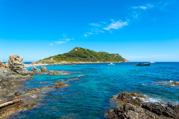Landscape with view to the Cap Taillat