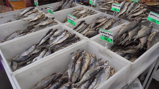 4K Dried roach fish of diggerent size and price