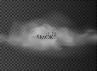 fog and smoke isolated on transparent