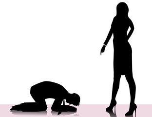 dominant business woman