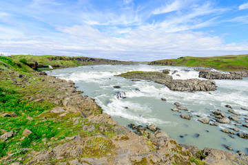 Urridafoss waterfall, south Iceland