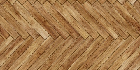 Seamless wood parquet texture horizontal herringbone brown