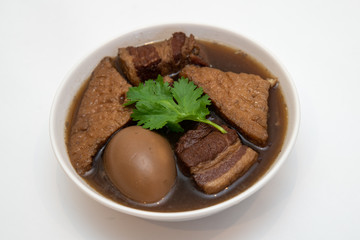 stewed pork leg with spices Moo Palo