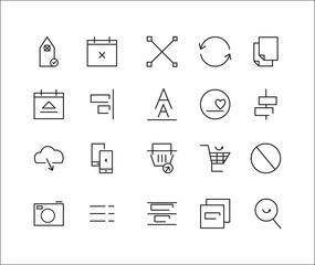 web development new icons