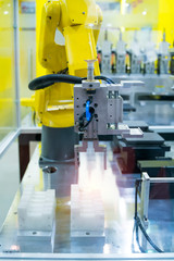 Robotic and Automation system control application on automate robot arm