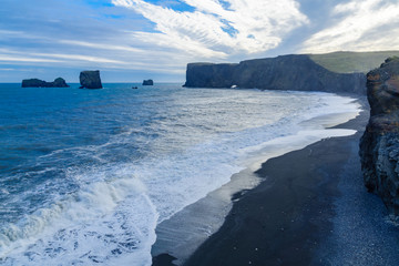 Dyrholaey, a headland  in south Iceland