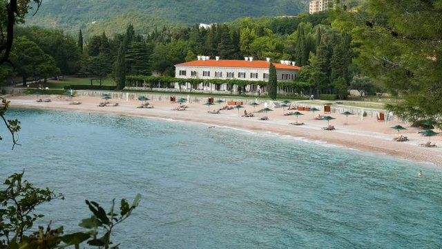 Villa Milocer is the luxury hotel of Aman Sveti Stefan resort, located in old mansion Queen's beach, Sveti Stefan, Montenegro