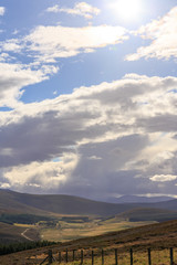 Naklejka na ściany i meble Cairngorms Landscape