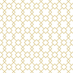 Modèle vectorielle continue géométrique avec des carrés linéaires en or