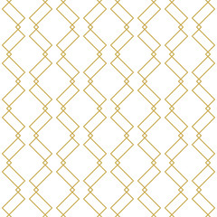 Fototapety  Bezszwowy liniowy geometryczny wektor wzór w złocie