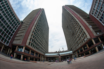 Caracas Dtto Capital State/Venezuela 04/04/2012. El Silencio Towers or Simon Bolivar Center and Caracas Square.