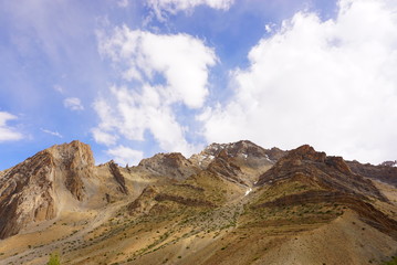 インド ラダック ザンスカール 山