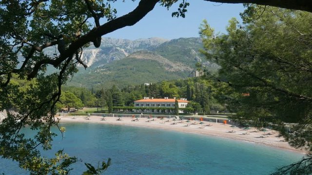Villa Milocer is the luxury hotel of Aman Sveti Stefan resort, located in old mansion Queen's beach, Sveti Stefan, Montenegro