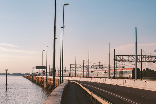 Strada Regionale 11 Padana Superior Bridge is a road connecting the historic old town of Venezia to Itlia and the new residential city