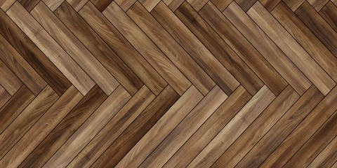 Seamless wood parquet texture horizontal herringbone brown