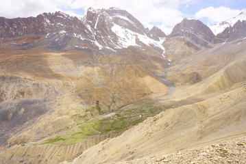 インド ラダック ザンスカール 山