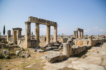 Denizli Pamukkale Hierapolis Ancient City