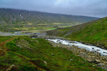 Landscape in east Iceland