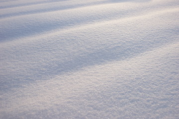 Snow close up.
