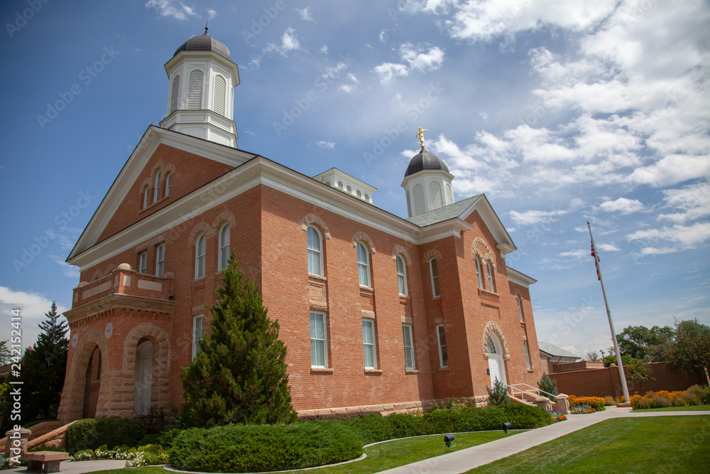 Wall mural Vernal, Utah LDS Temple