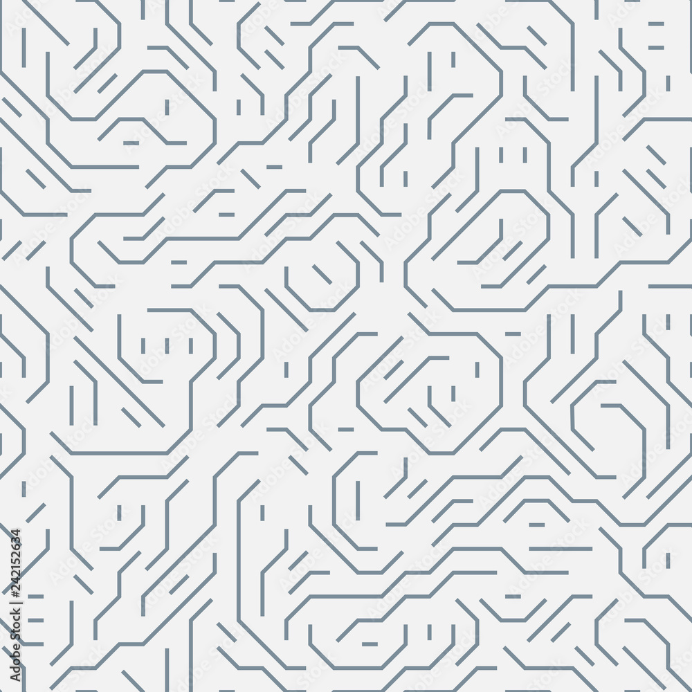 Poster computer circuit board. seamless pattern.