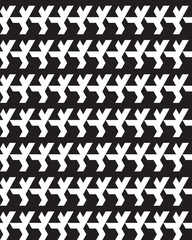 Seamless monochrome  geometric polygons patterns, design for packaging, print, covers, wrapping, fabric, paper, interior