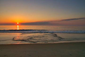 Fototapeta na wymiar Ocean City, Md sunrise