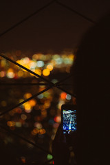 Citylights beobachten Stadtlichter