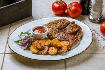 fried chicken tobacco