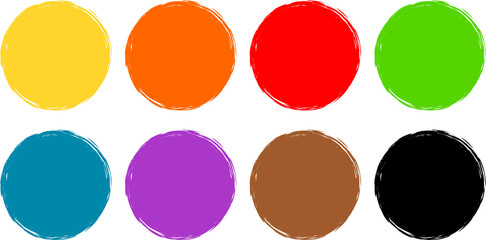 Acht Farbkreise