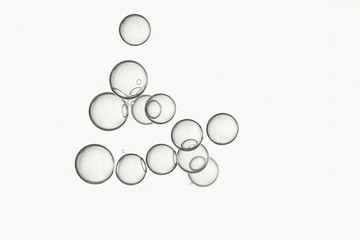 Beige bubbles